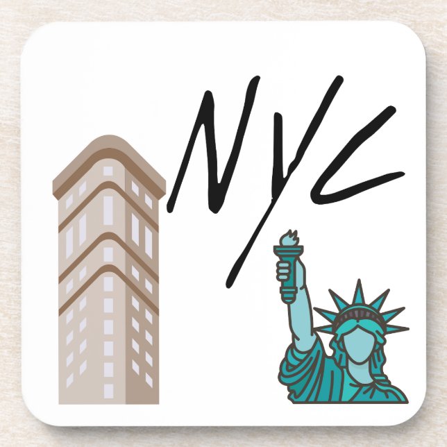 NYC NEW YORK CITY GETRÄNKEUNTERSETZER (Vorderseite)