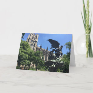 NYC New York City Kathedrale St. John the Divine Karte