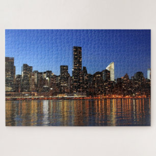 NYC New York City Manhattan Nacht Puzzle