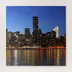 NYC New York City Manhattan Nacht Puzzle