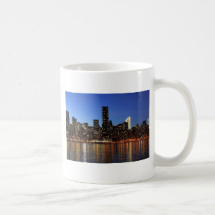 NYC New York City Manhattan Nacht Tasse