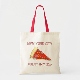NYC New York City Pizza Maßgeschneiderte Trip Tote Tragetasche