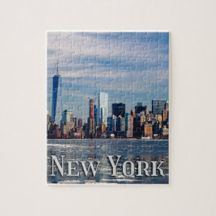 NYC - New York City Skyline   Schöner Big Apple Puzzle