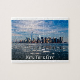NYC - New York City Skyline   Schöner Big Apple Puzzle