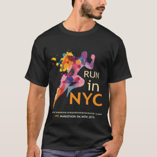 NYC New York City T-Shirt Marathon 2018