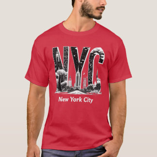 NYC New York New York City Skyline New York T-Shirt