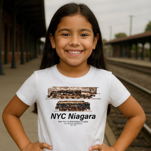 NYC Niagara – Amerikanische Dampflokomotive T-Shirt