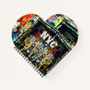 NYC NY Graffiti Notebook Journal Notizbuch