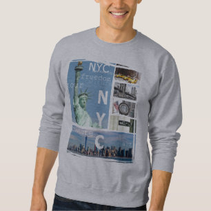 Nyc Ny New York City Freiheitsstatue Manhattan Sweatshirt
