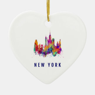 Nyc-Ornament| New Yorker Ornament| Weihnachtsgesch Keramik Ornament