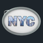 NYC OVALE GÜRTELSCHNALLE<br><div class="desc">NYC</div>