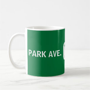 NYC Park Ave. Kaffee-Cup New York Manhattan Street Kaffeetasse