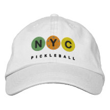 NYC Pickleball EMBROIDERED cap v2
