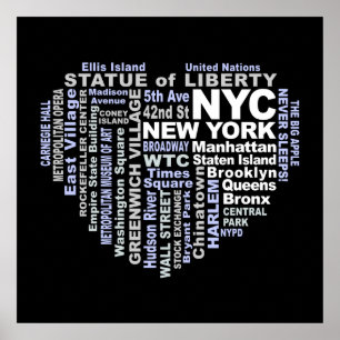 NYC-Plakat Poster