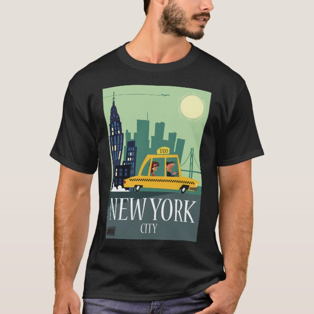 Nyc Poster T-Shirt (Vorderseite)