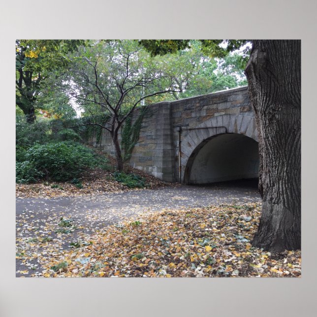 NYC Riverside Park Fotografie New York Poster (Vorne)