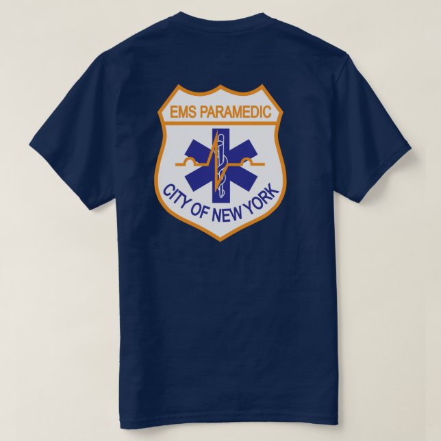 NYC Sanitäter-T - Shirt (Design Rückseite)