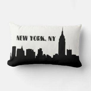 NYC-Silhouette, ESB #1 Lendenkissen