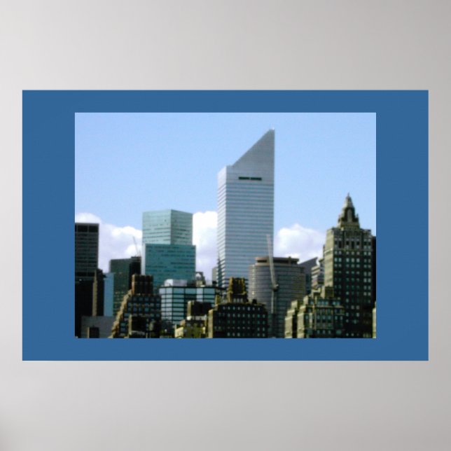 NYC SKYLINE - CITICORP-GEBÄUDE POSTER (Vorne)