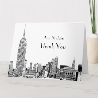 NYC Skyline Etched 01 Danke XL 8.5x11