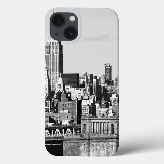 NYC Skyline II Case-Mate iPhone Hülle (Rückseite)
