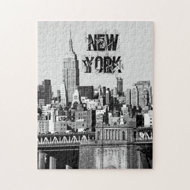 NYC Skyline II Puzzle (Vertikal)