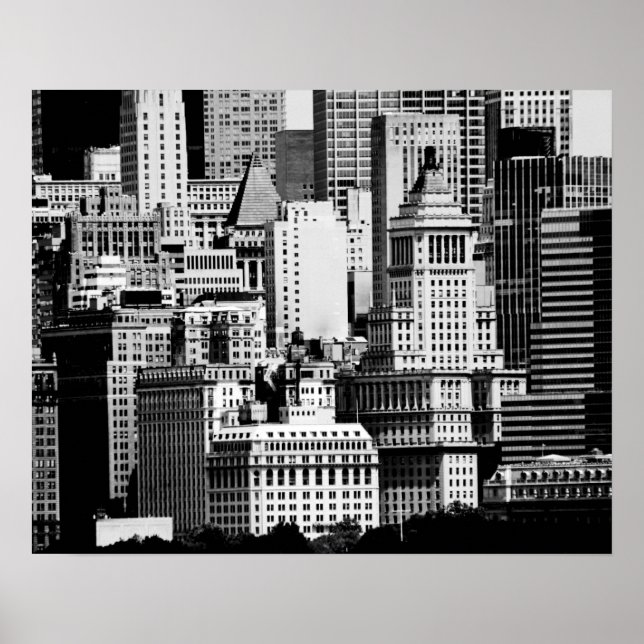 NYC Skyline IX Poster (Vorne)