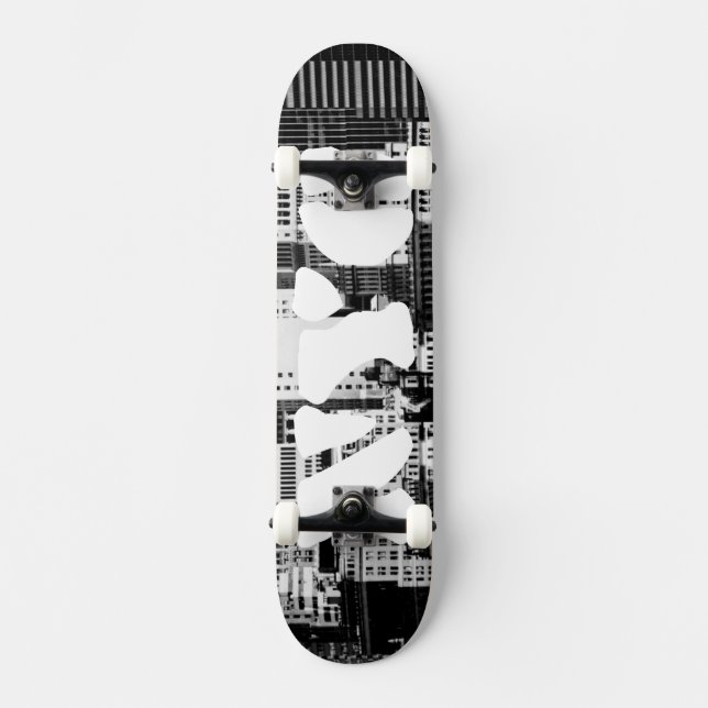 NYC Skyline IX Skateboard (Vorderseite)