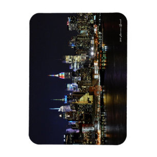 NYC Skyline mit Regenbogen ESB-Magneten Magnet