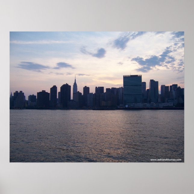 NYC Skyline - Poster (Vorne)