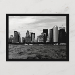 NYC Skyline Postkarte
