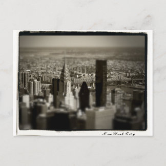 NYC Skyline Postkarte