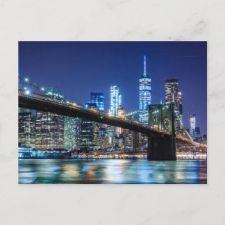 NYC Skyline Postkarte