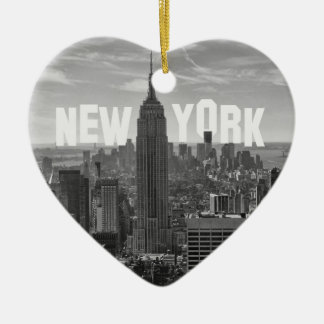 NYC Skyline-Reich-Staats-Gebäude, WTC BW 2C Keramik Ornament