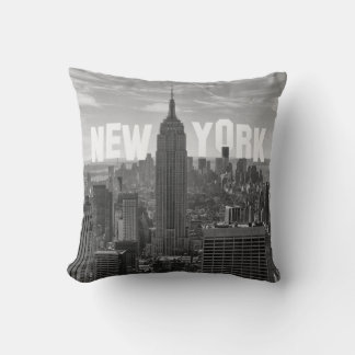NYC Skyline-Reich-Staats-Gebäude, WTC BW 2C Kissen