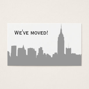 NYC Skyline Silhouette, ESB #1 Gray - Wir haben un