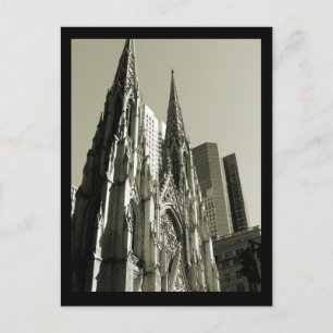 NYC St. Patrick's Cathedral Postkarte