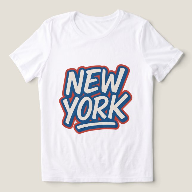 NYC Staat of Mind - Women's Street Chic T-Shirt Tri-Blend Shirt (Design Vorderseite)