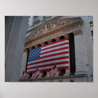 NYC Stock Exchange Poster