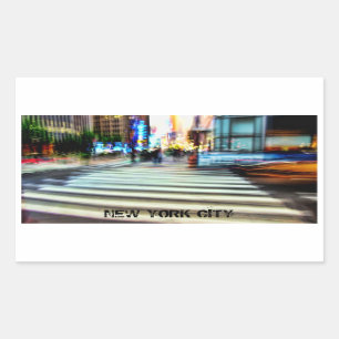 NYC Street Abstrakt Sticker