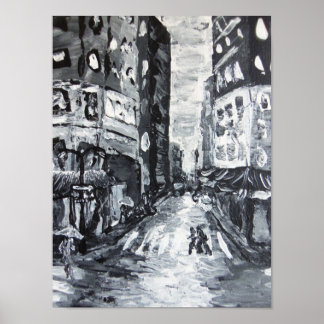 Nyc-Szenen 'Fünftel haben Drizzle' Poster