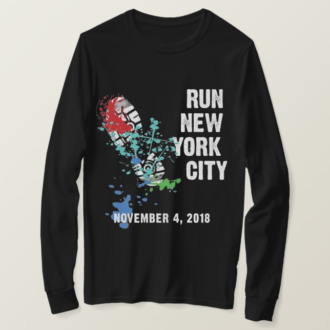 NYC T-Shirts Marathon 2018 (Design vorne)