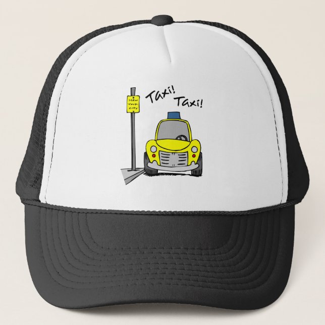 NYC Taxi Truckerkappe (Vorderseite)