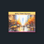 NYC/Time Square Leinwanddruck<br><div class="desc">Karo aus diesem wunderschönen und ikonischen Bild des Time Square in New York Stadt. Dieses Bild würde schön in einem Büro, einem Schlafsaal oder einer Familienzimmer aussehen. Sie können diesen "NYC/Time Square"-Leinwand in meinem Print on Demand Store erwerben. Fühlen Sie sich frei, um mein Geschäft zu durchsuchen, bis Sie Ihre...</div>