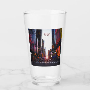 NYC Times Square New York City Glas