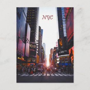 NYC Times Square New York City Postkarte