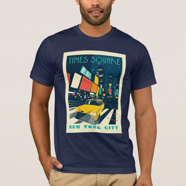 NYC - Times Square T-Shirt (Vorderseite)