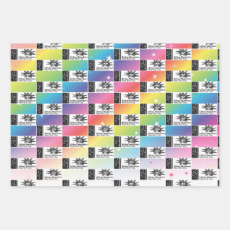 NYC Urban Sketchers Wrapping Paper Geschenkpapier Set