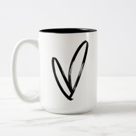 NYC Valentine’s Coffee Mug – Love in the City Zweifarbige Tasse