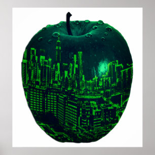 NYC wirklich Big Apple Poster
